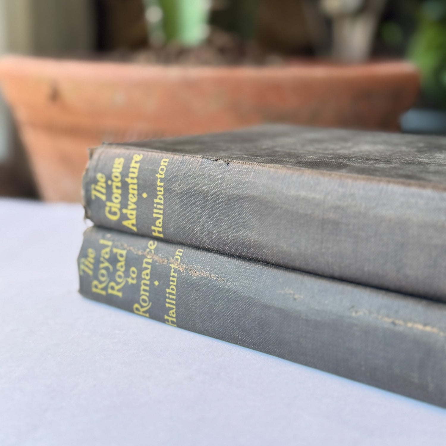 The Royal Road to Romance & The Glorious Adventure, Richard Halliburton, Star Books Editions - Pretty Old Books