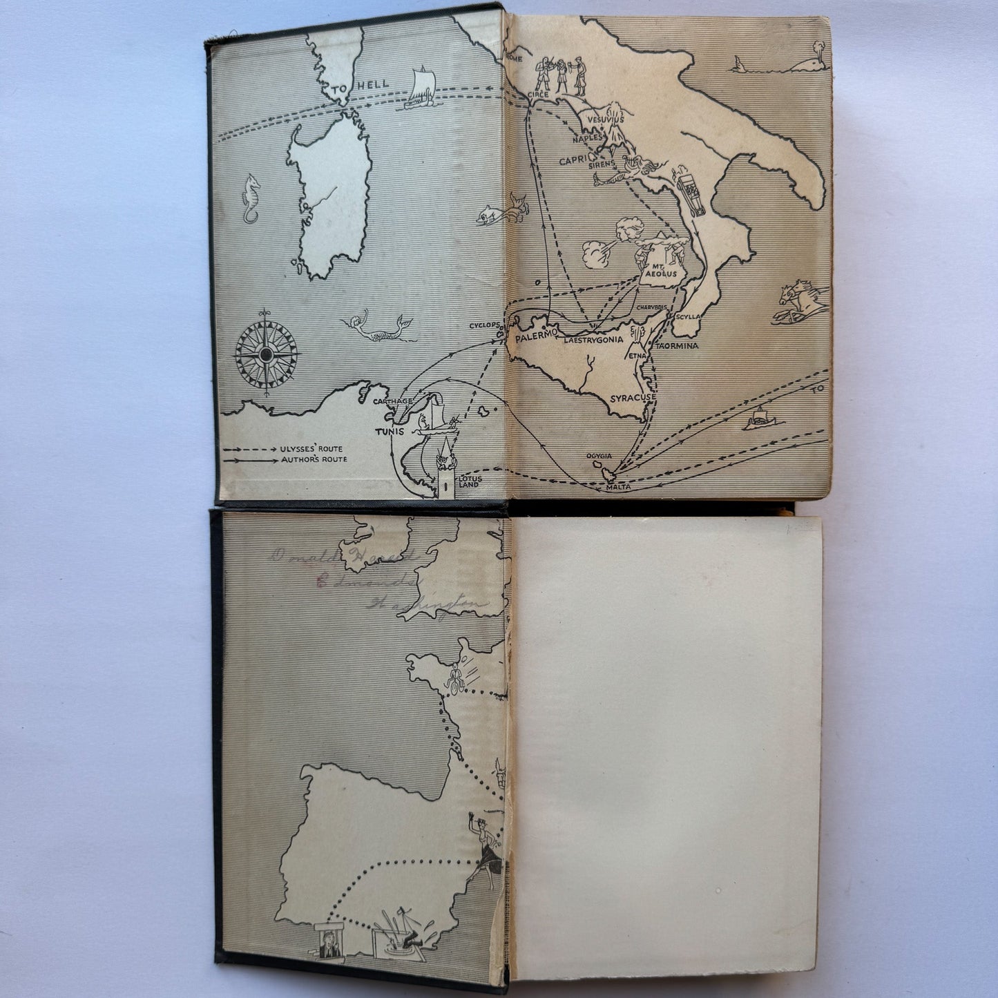 The Royal Road to Romance & The Glorious Adventure, Richard Halliburton, Star Books Editions - Pretty Old Books