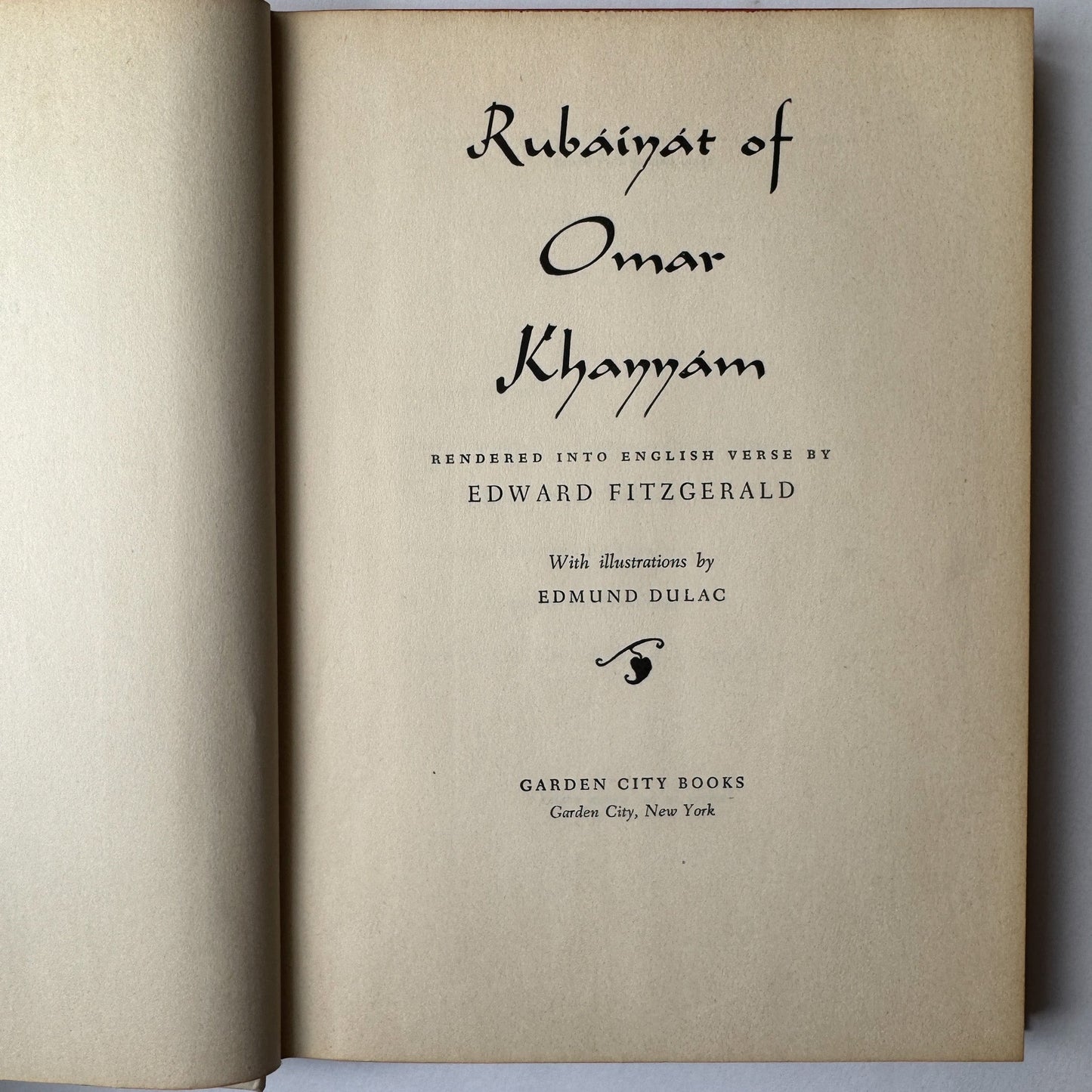 The Rubaiyat of Omar Khyyam, 1952 - Pretty Old Books