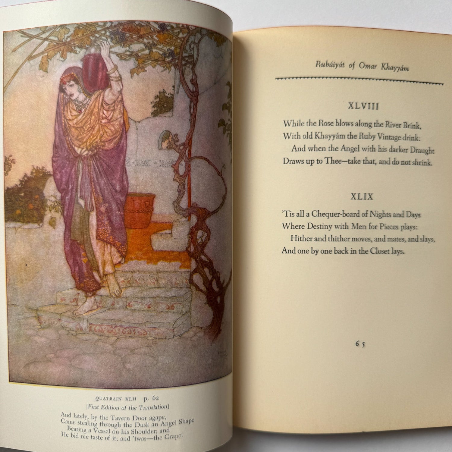 The Rubaiyat of Omar Khyyam, 1952 - Pretty Old Books