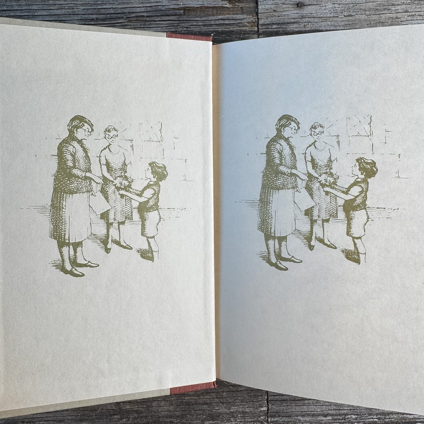 The School at Thrush Green, Miss Read, 1988, First American Edition - Pretty Old Books