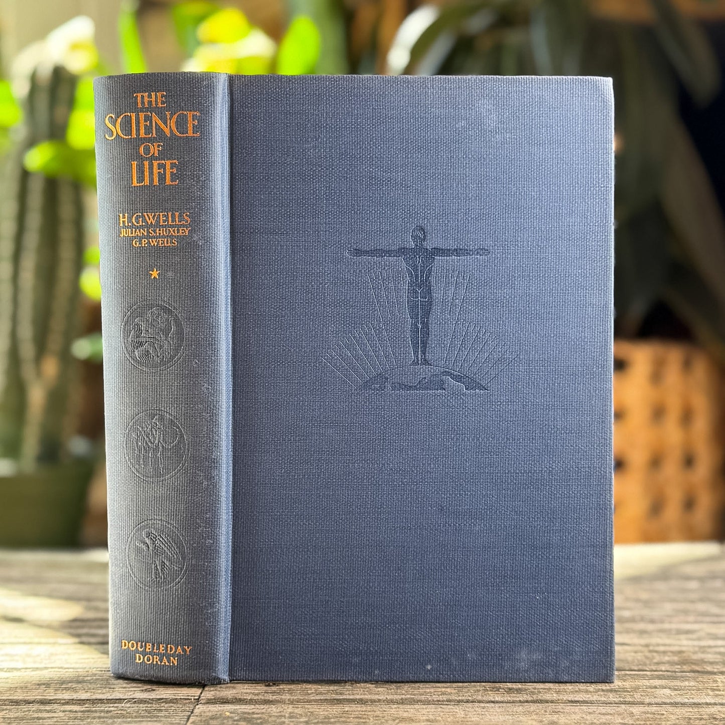 The Science of Life, Volume One, First Edition with Dust Jacket, 1931 - Pretty Old Books