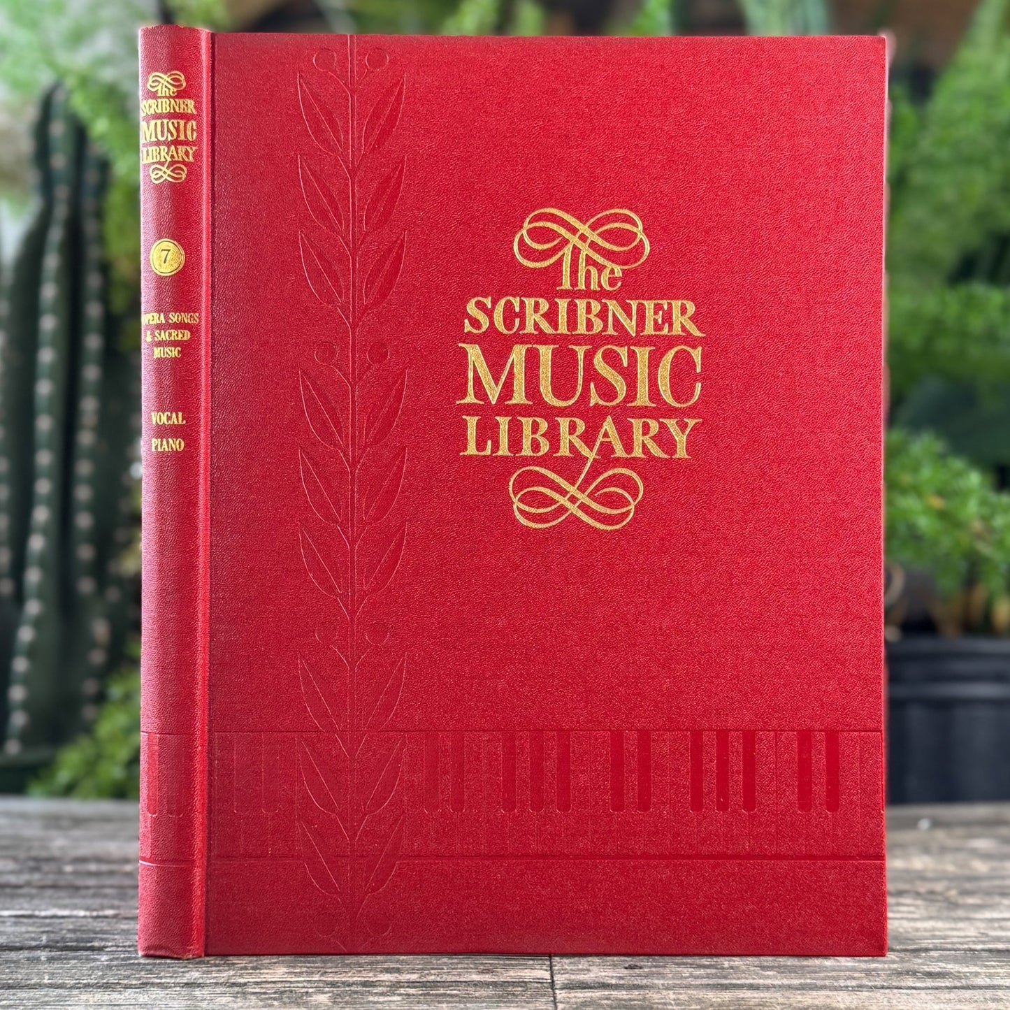 The Scribner Music Library, Vols. 7 & 8, Vintage Music Books - Pretty Old Books