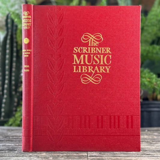 The Scribner Music Library, Vols. 7 & 8, Vintage Music Books - Pretty Old Books
