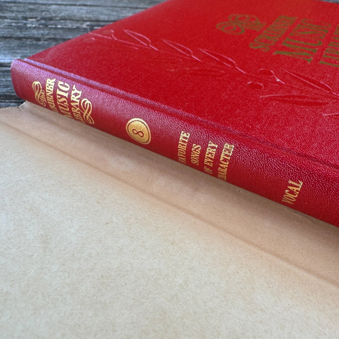 The Scribner Music Library, Vols. 7 & 8, Vintage Music Books - Pretty Old Books