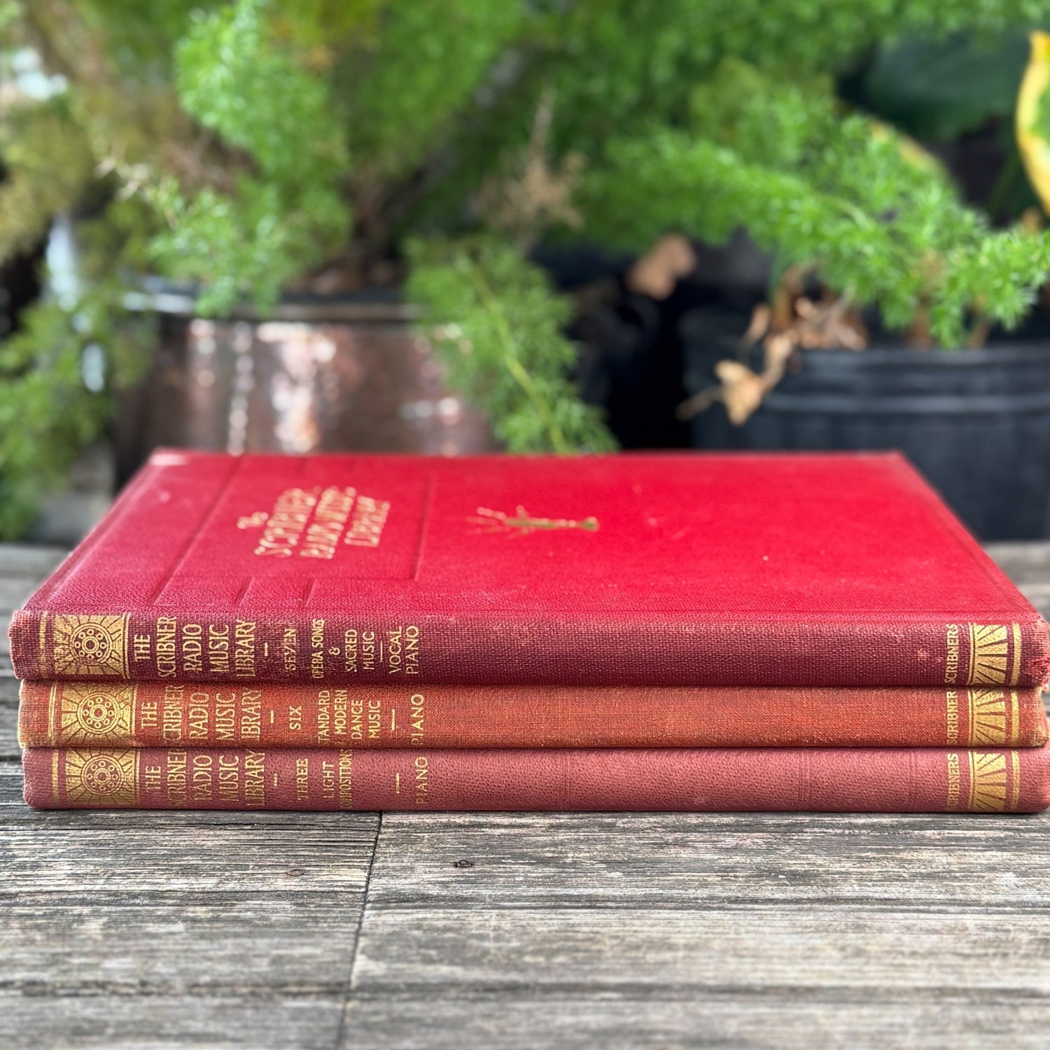 The Scribner Radio Music Library, Vols. 3, 6 & 7 - Pretty Old Books