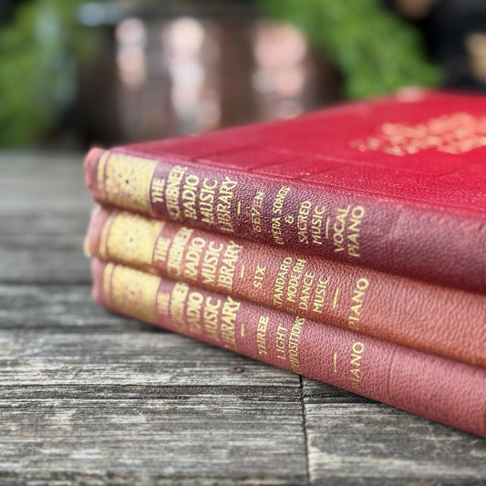 The Scribner Radio Music Library, Vols. 3, 6 & 7 - Pretty Old Books