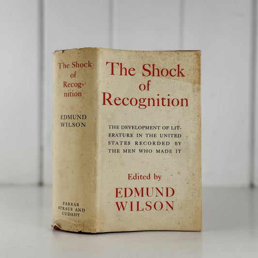 The Shock of Recognition: Development of Literature in the US, Edmund Wilson, 1955 - Pretty Old Books