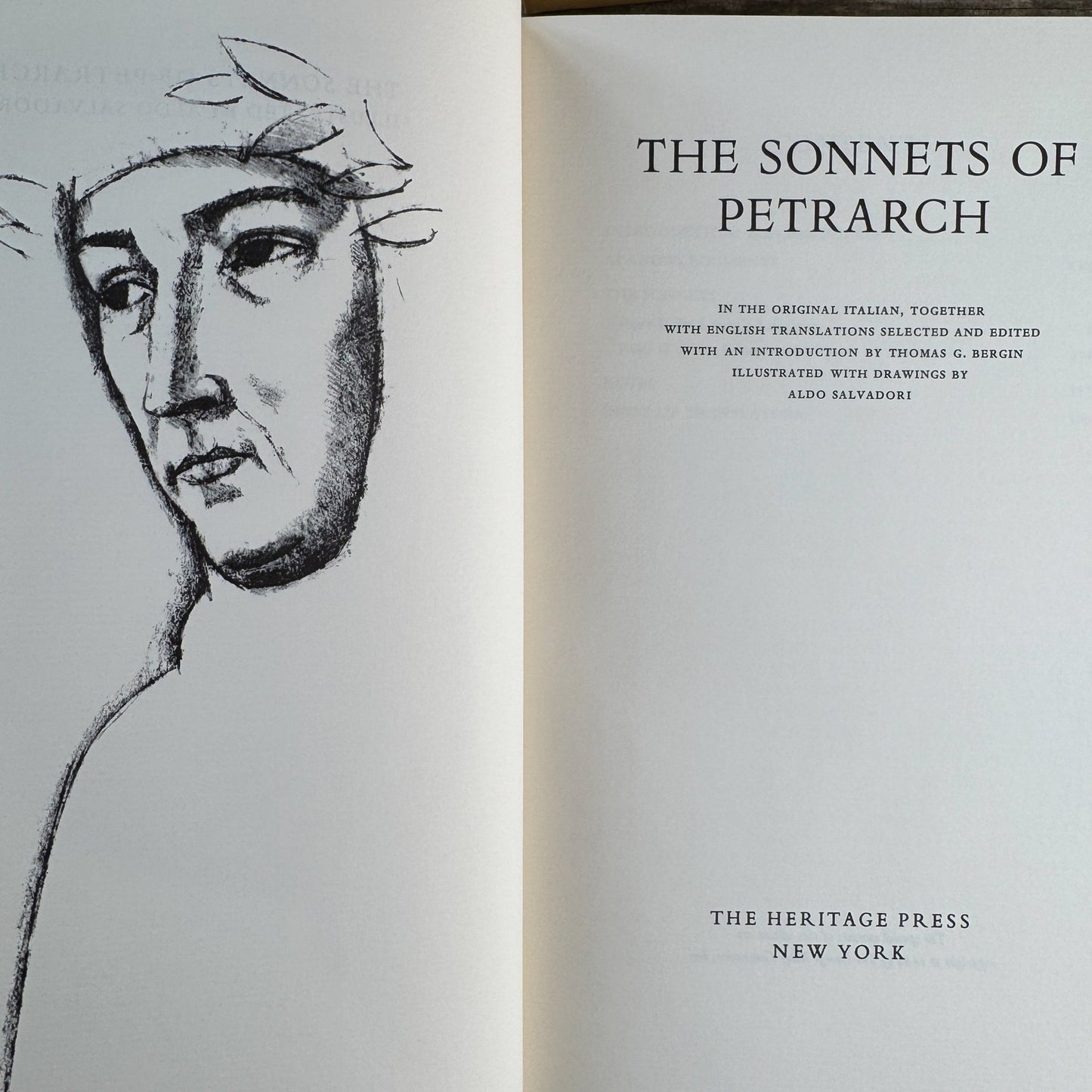 The Sonnets of Petrarch, Slipcased Heritage Press Edition, 1966 - Pretty Old Books