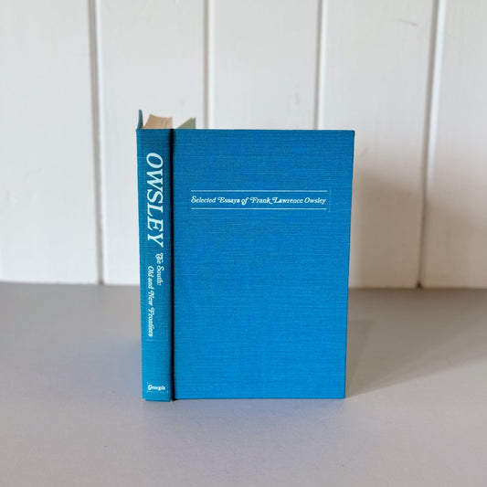 The South: Old and New Frontiers, Selected Essays of Frank Lawrence Owsley, 1969 - Pretty Old Books