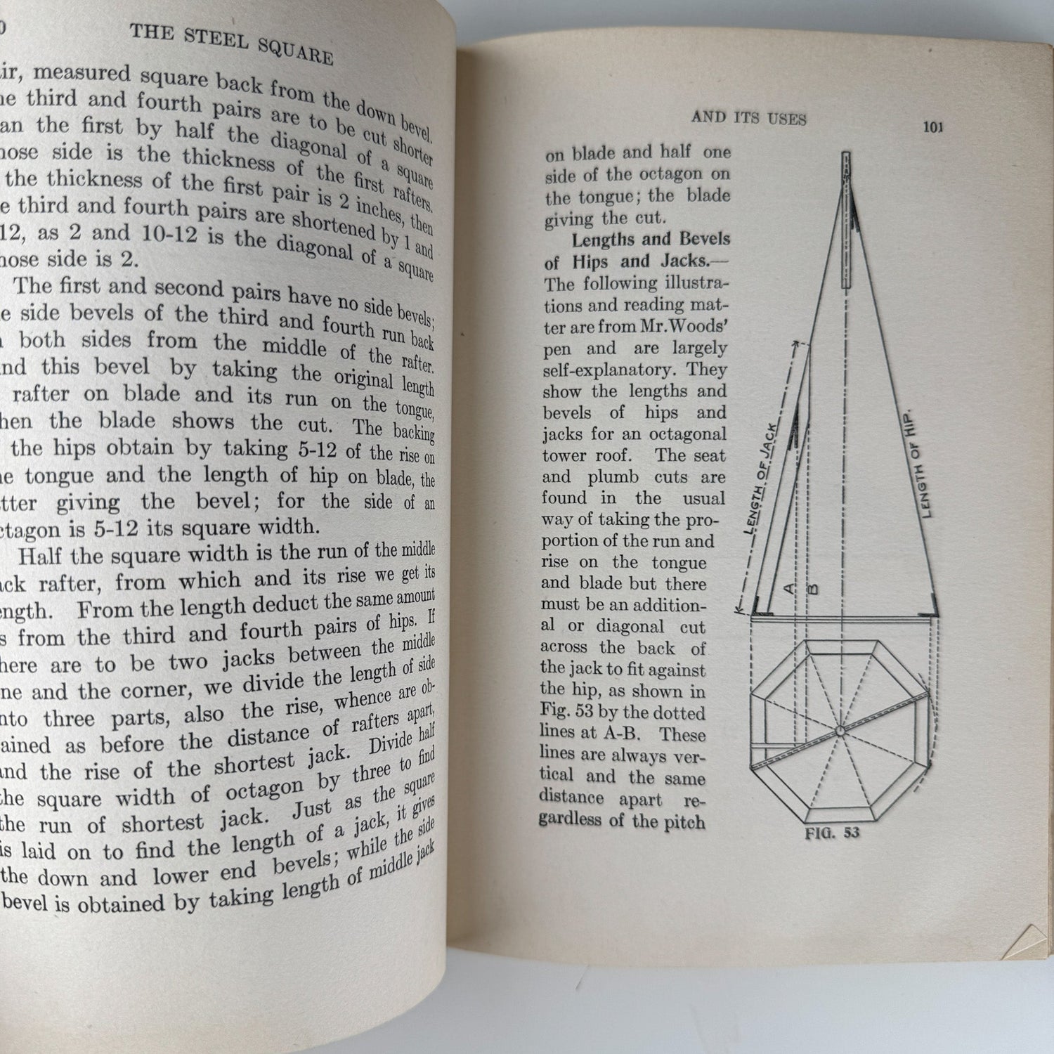 The Steel Square and Its Uses, Vol. I, 1897 - Pretty Old Books