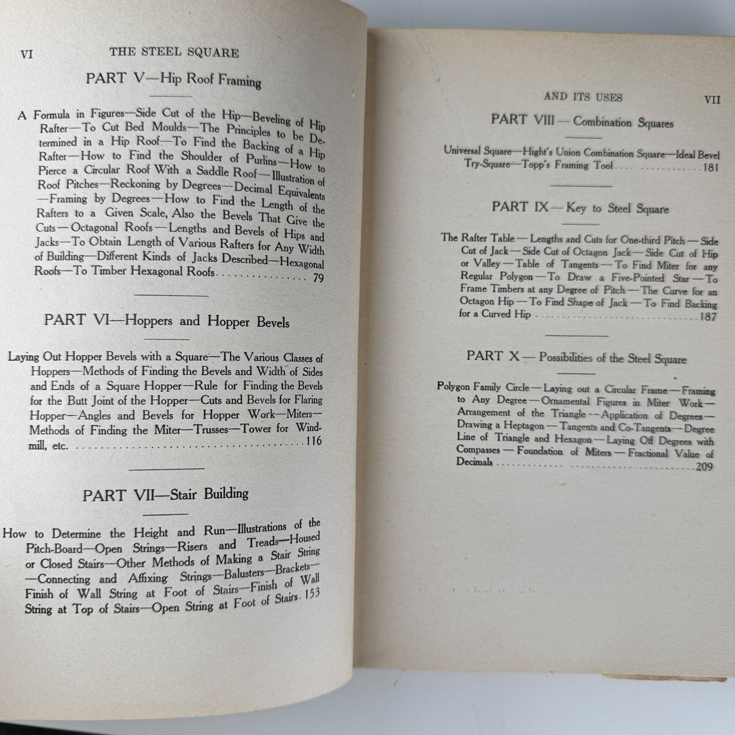 The Steel Square and Its Uses, Vol. I, 1897 - Pretty Old Books
