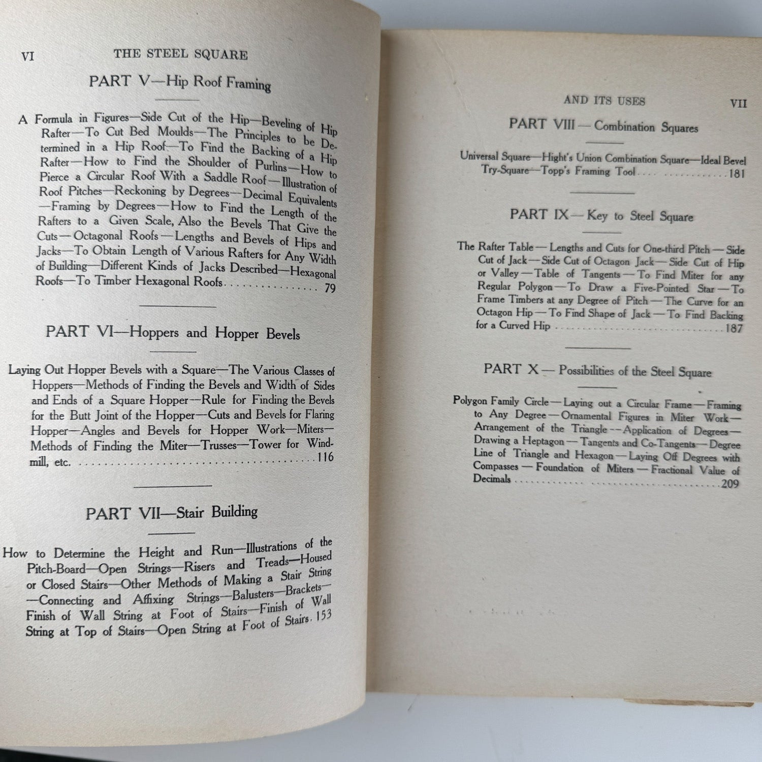 The Steel Square and Its Uses, Vol. I, 1897 - Pretty Old Books