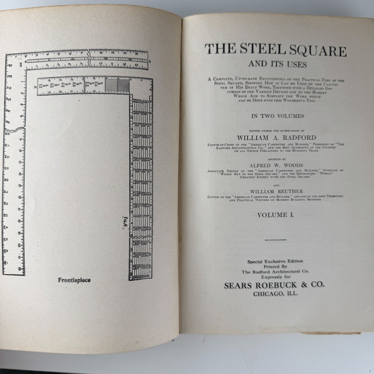 The Steel Square and Its Uses, Vol. I, 1897 - Pretty Old Books