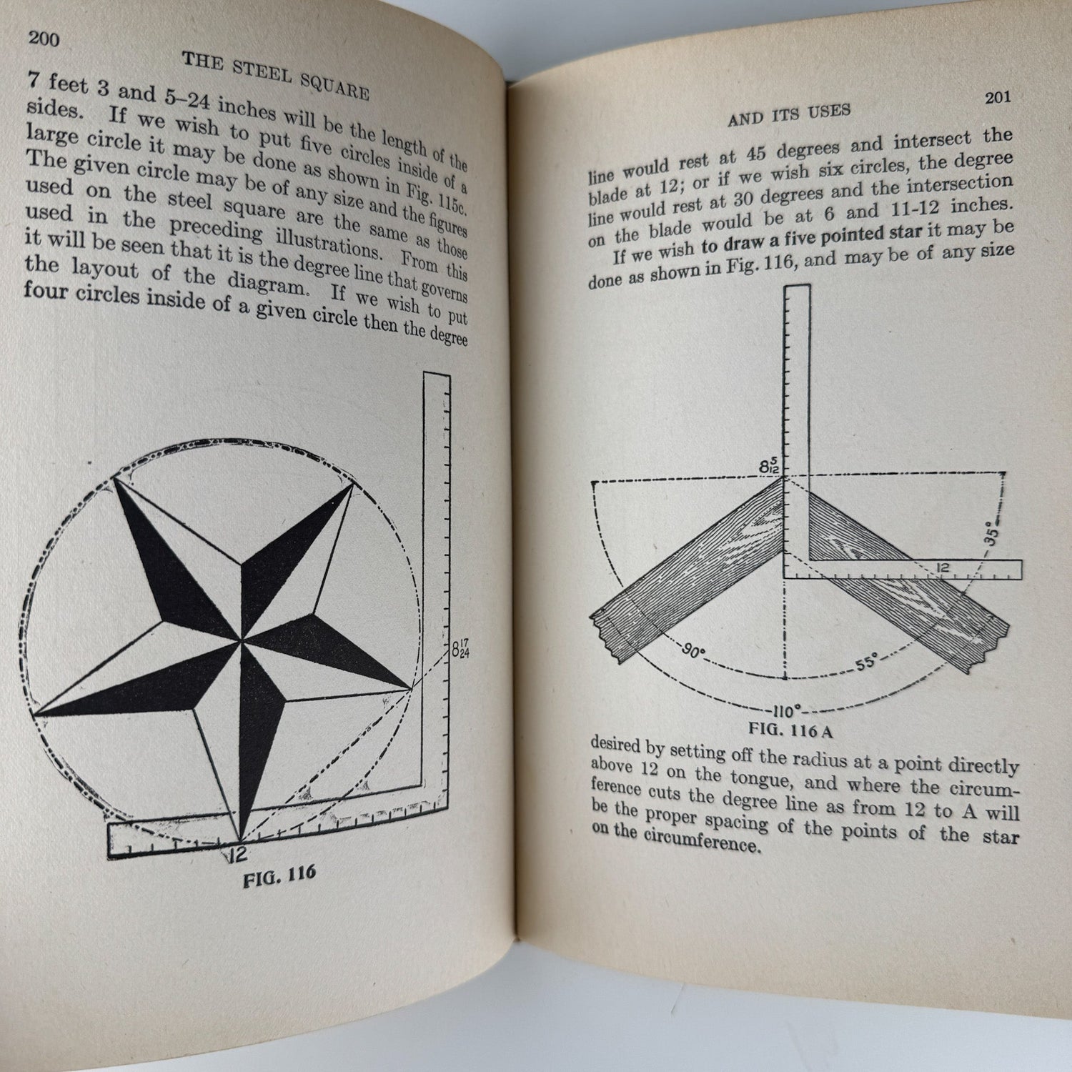 The Steel Square and Its Uses, Vol. I, 1897 - Pretty Old Books