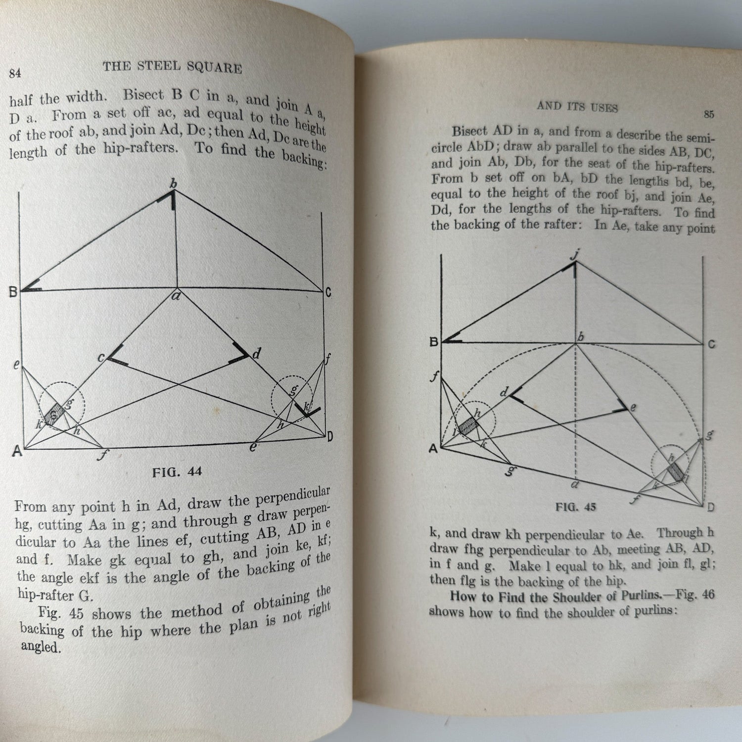 The Steel Square and Its Uses, Vol. I, 1897 - Pretty Old Books