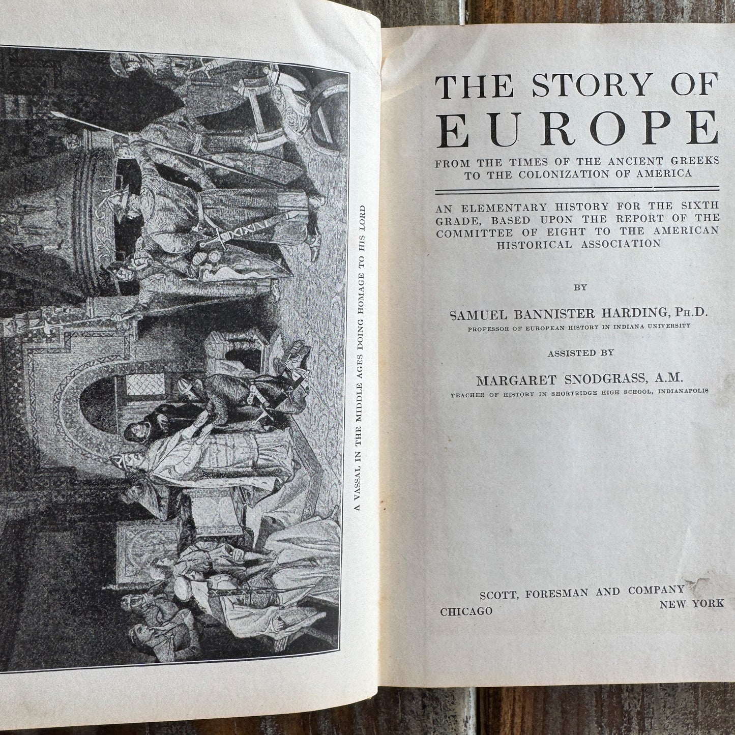 The Story of Europe, The Lake History Stories, 1912 - Pretty Old Books