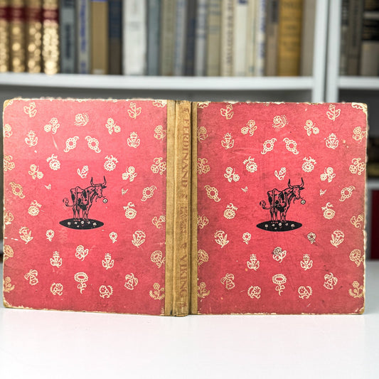 The Story of Ferdinand, Munro Leaf, 1938, 12th Printing - Pretty Old Books