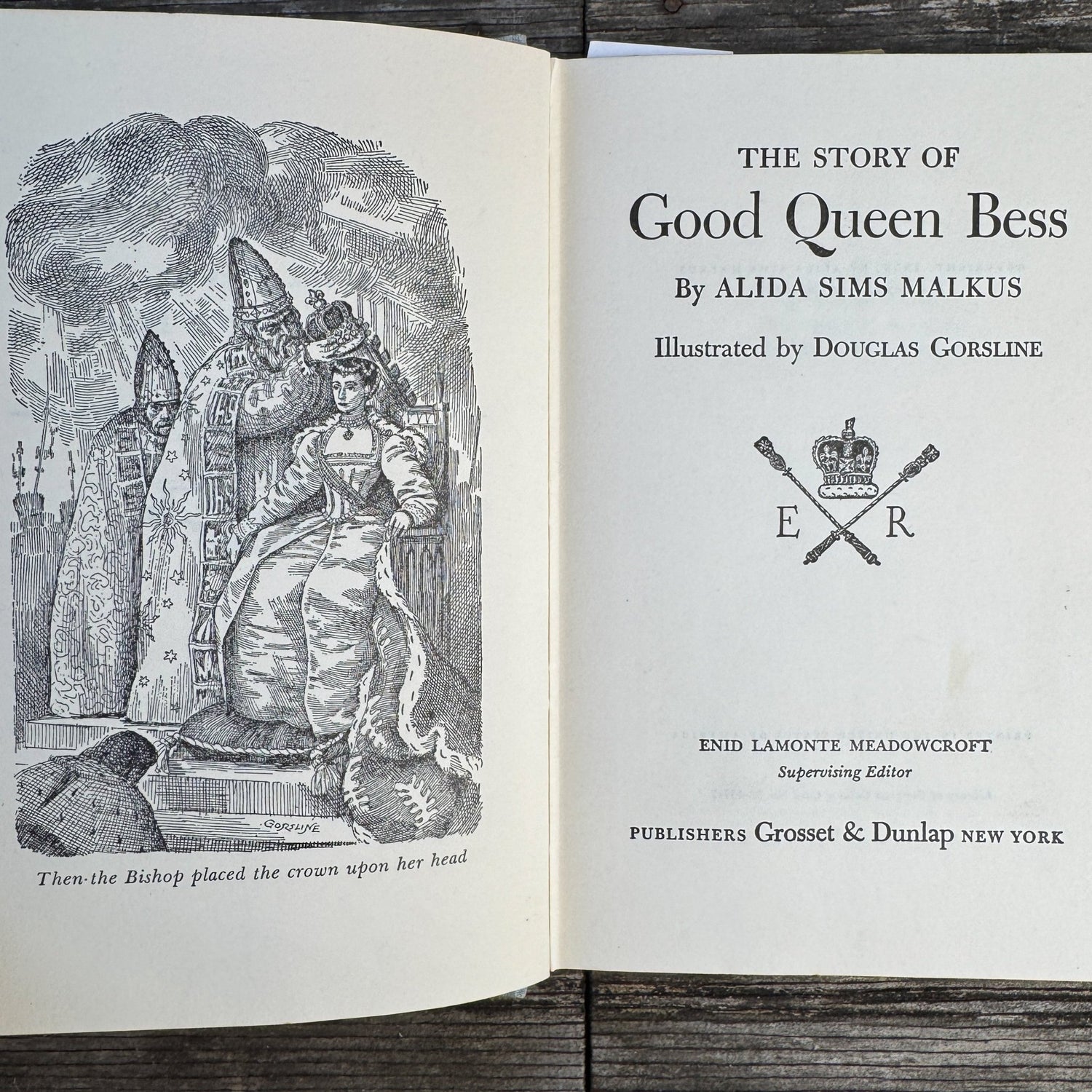 The Story of Good Queen Bess, Signature Books, 1953 - Pretty Old Books