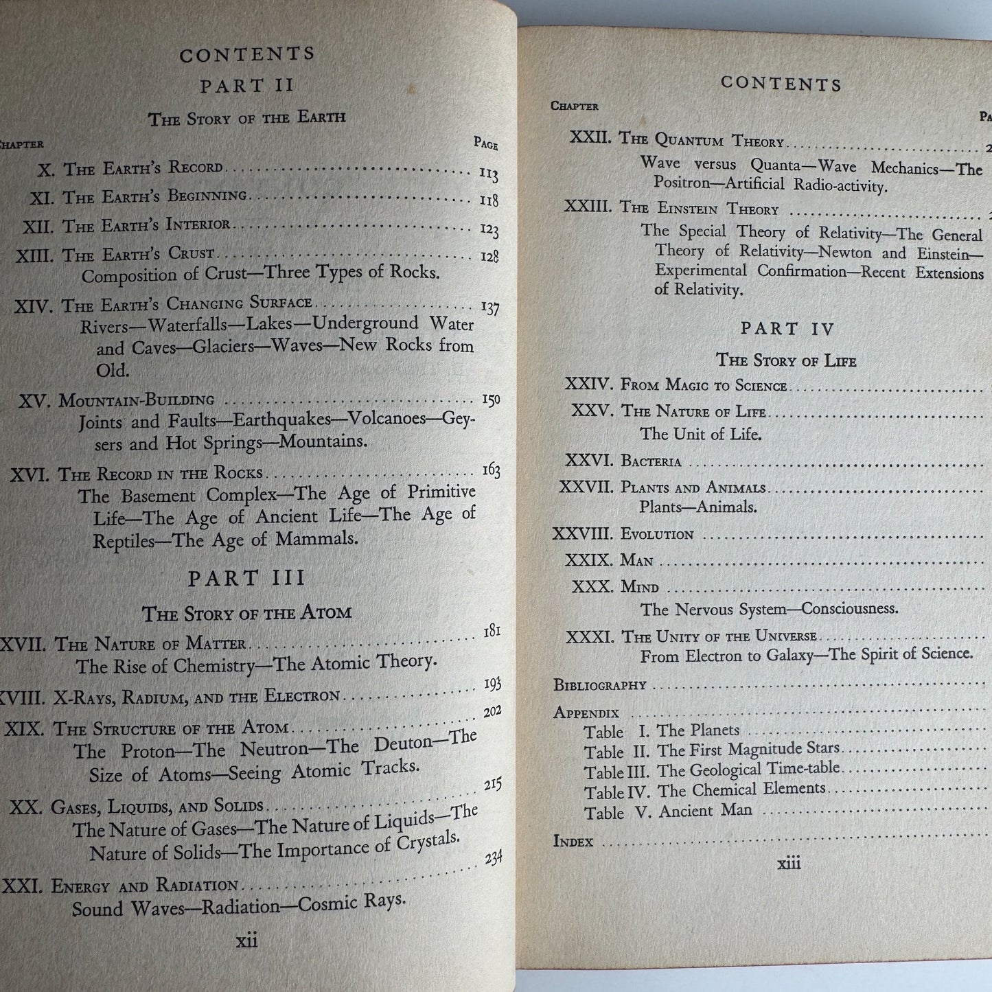 The Story Of Science, David Dietz, 1942 - Pretty Old Books