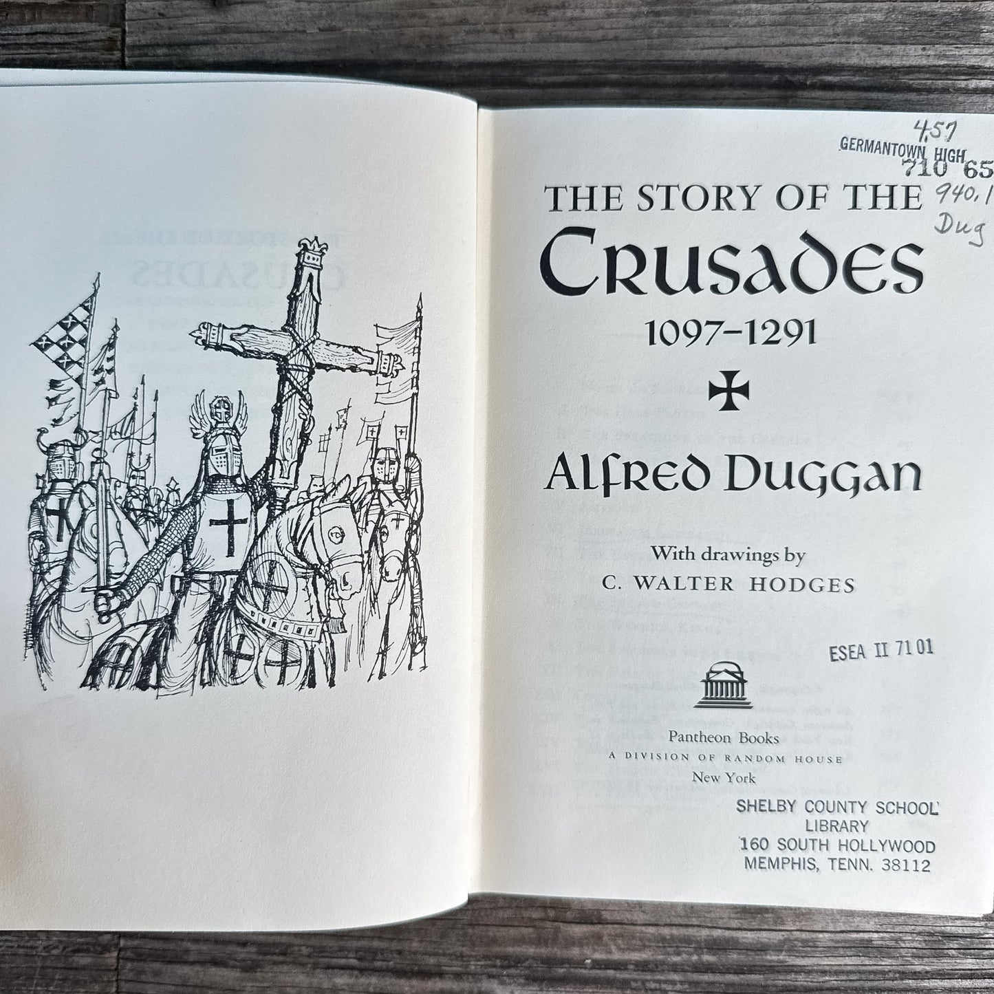 The Story of the Crusades, Alfred Duggan, 1963 - Pretty Old Books