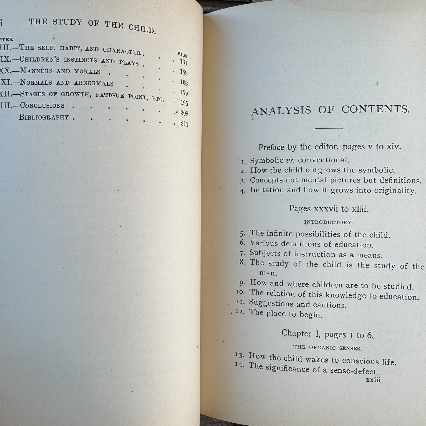 The Study of the Child, 1898 Child Development Guide - Pretty Old Books