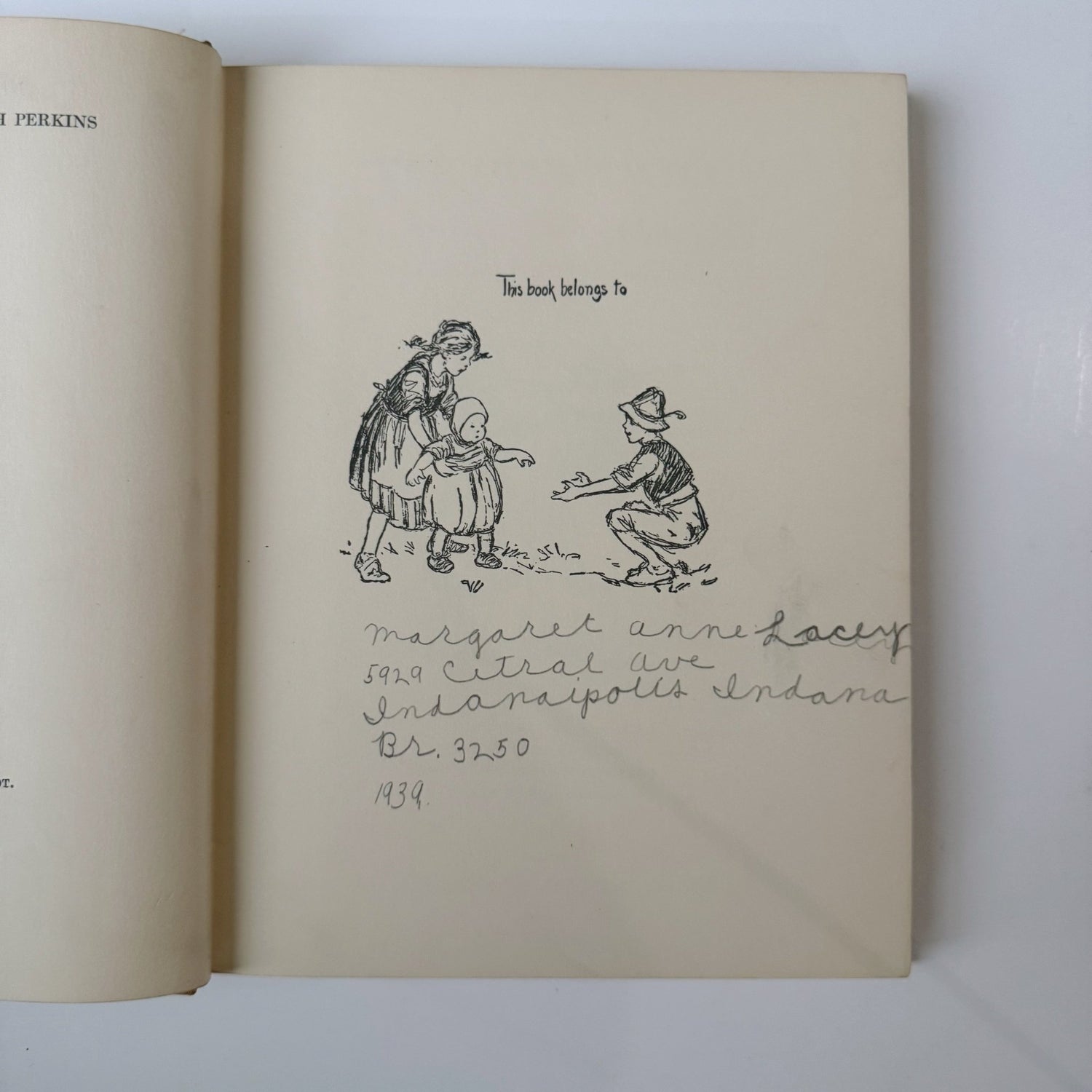 The Swiss Twins, Lucy Fitch Perkins, 1922 Hardcover - Pretty Old Books