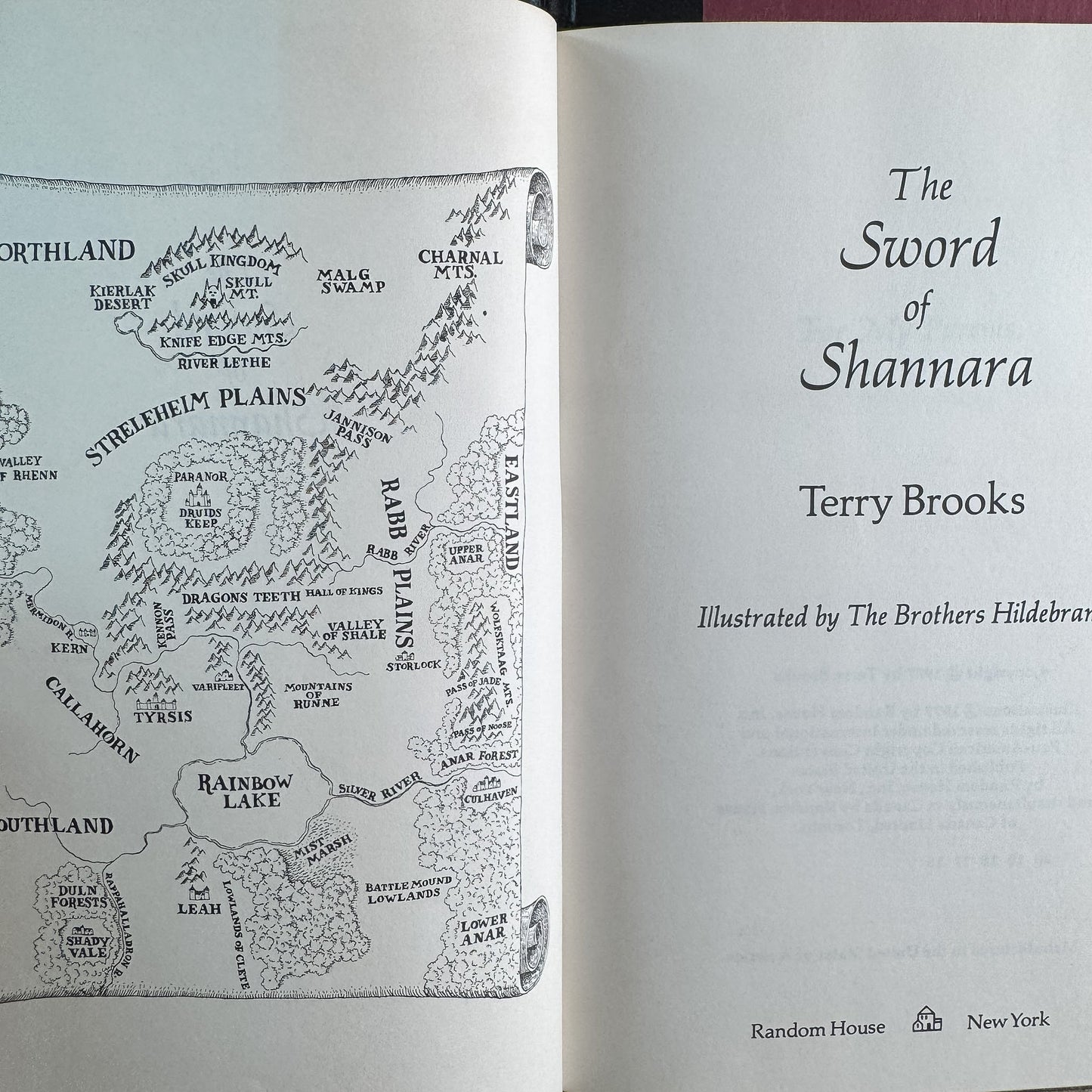 The Sword of Shannara and The Elfstones of Shannara, Terry Brooks, 1977 and 1982, Two-Volume Book Club Set - Pretty Old Books