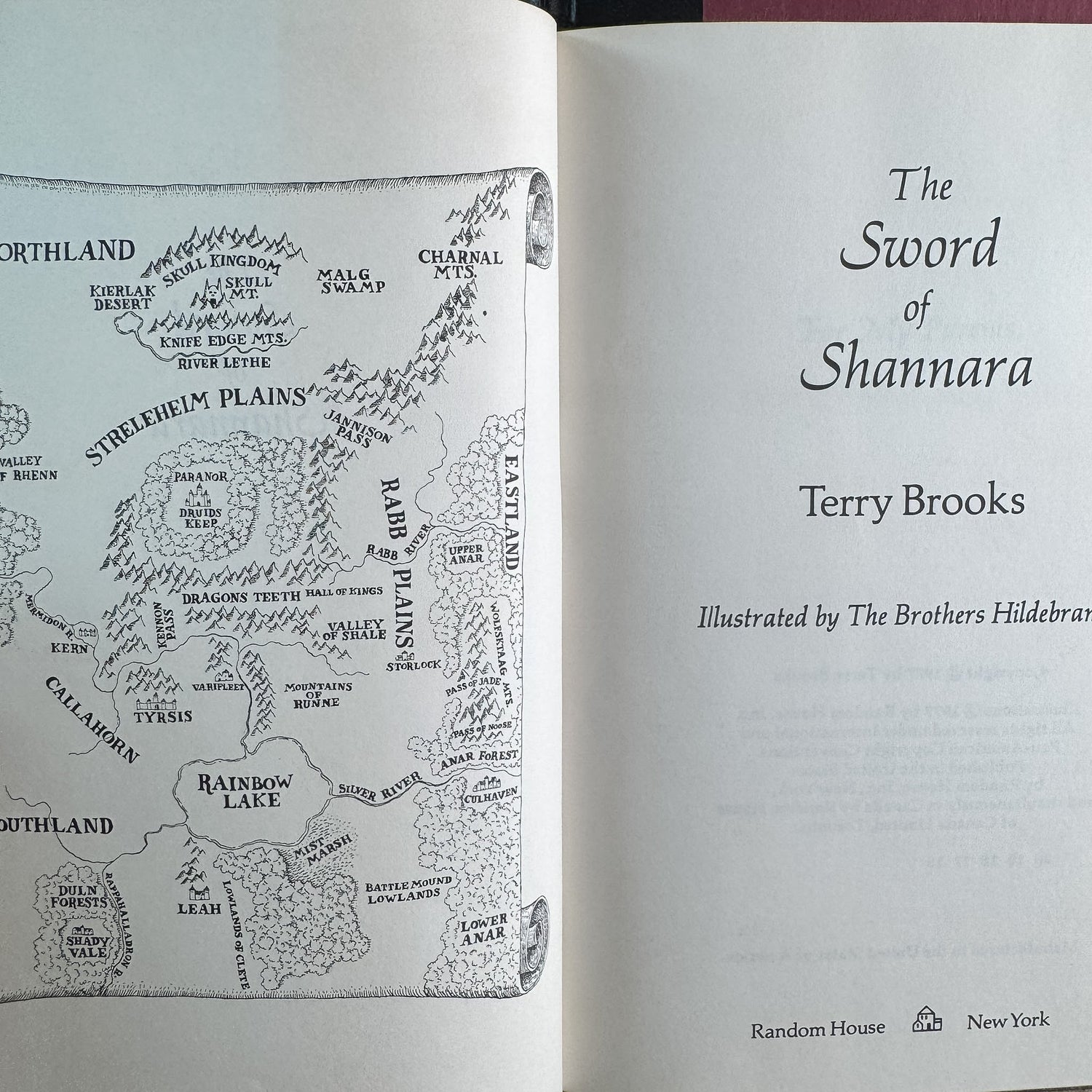 The Sword of Shannara and The Elfstones of Shannara, Terry Brooks, 1977 and 1982, Two-Volume Book Club Set - Pretty Old Books