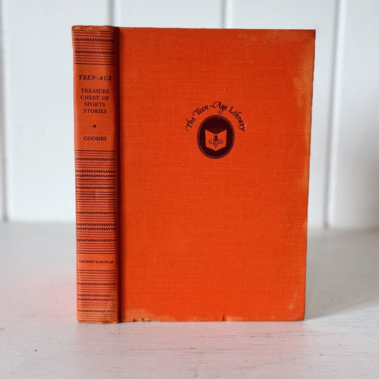 The Teen - Age Treasure Chest of Sports Stories, 1948 - Pretty Old Books