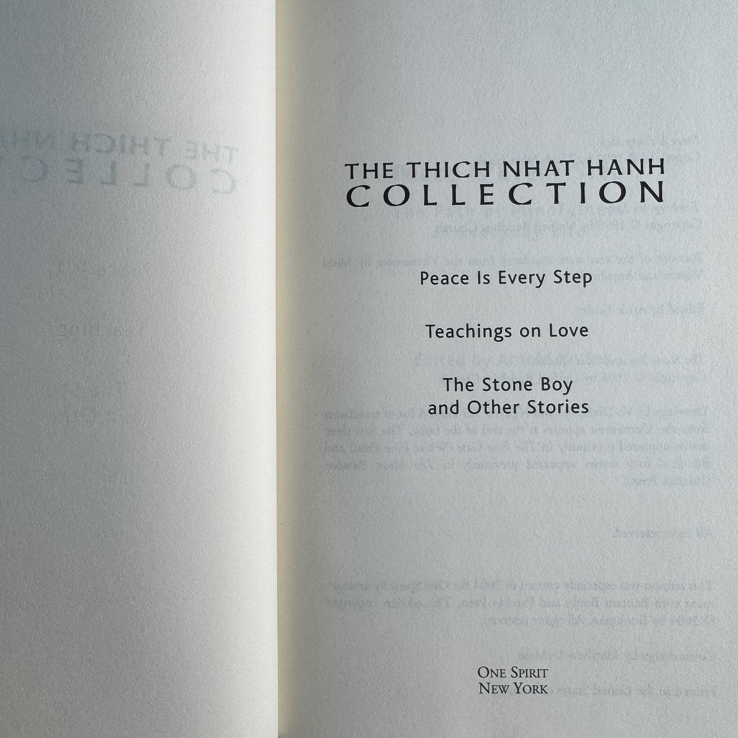The Thich Nhat Hanh Collection, 2004 Hardcover - Pretty Old Books
