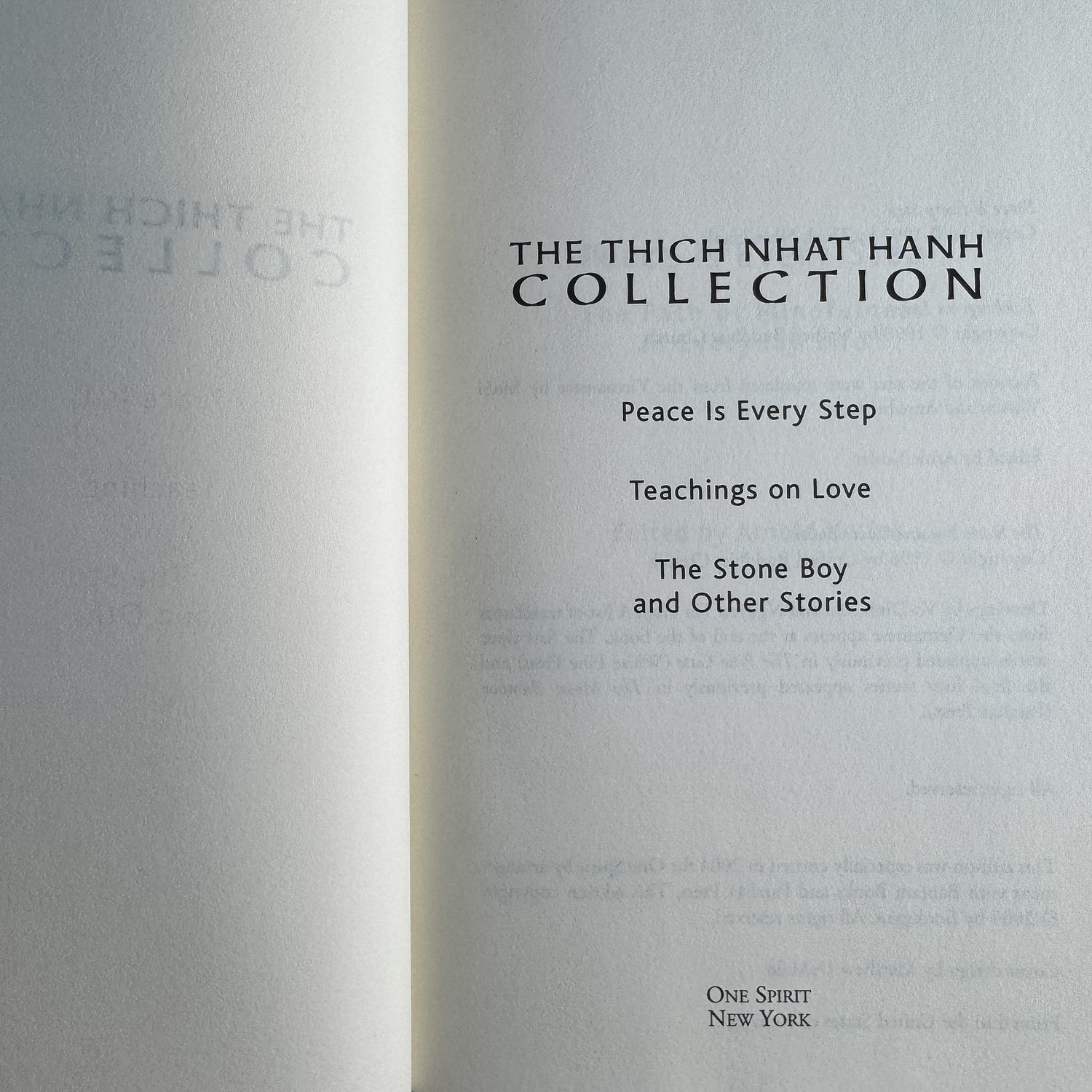 The Thich Nhat Hanh Collection, 2004 Hardcover - Pretty Old Books