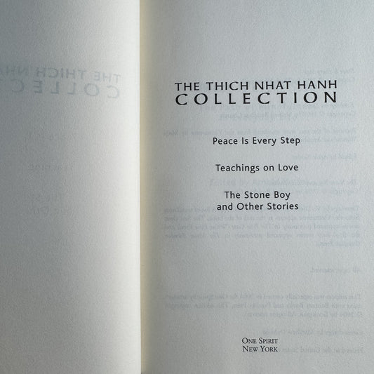 The Thich Nhat Hanh Collection, 2004 Hardcover - Pretty Old Books