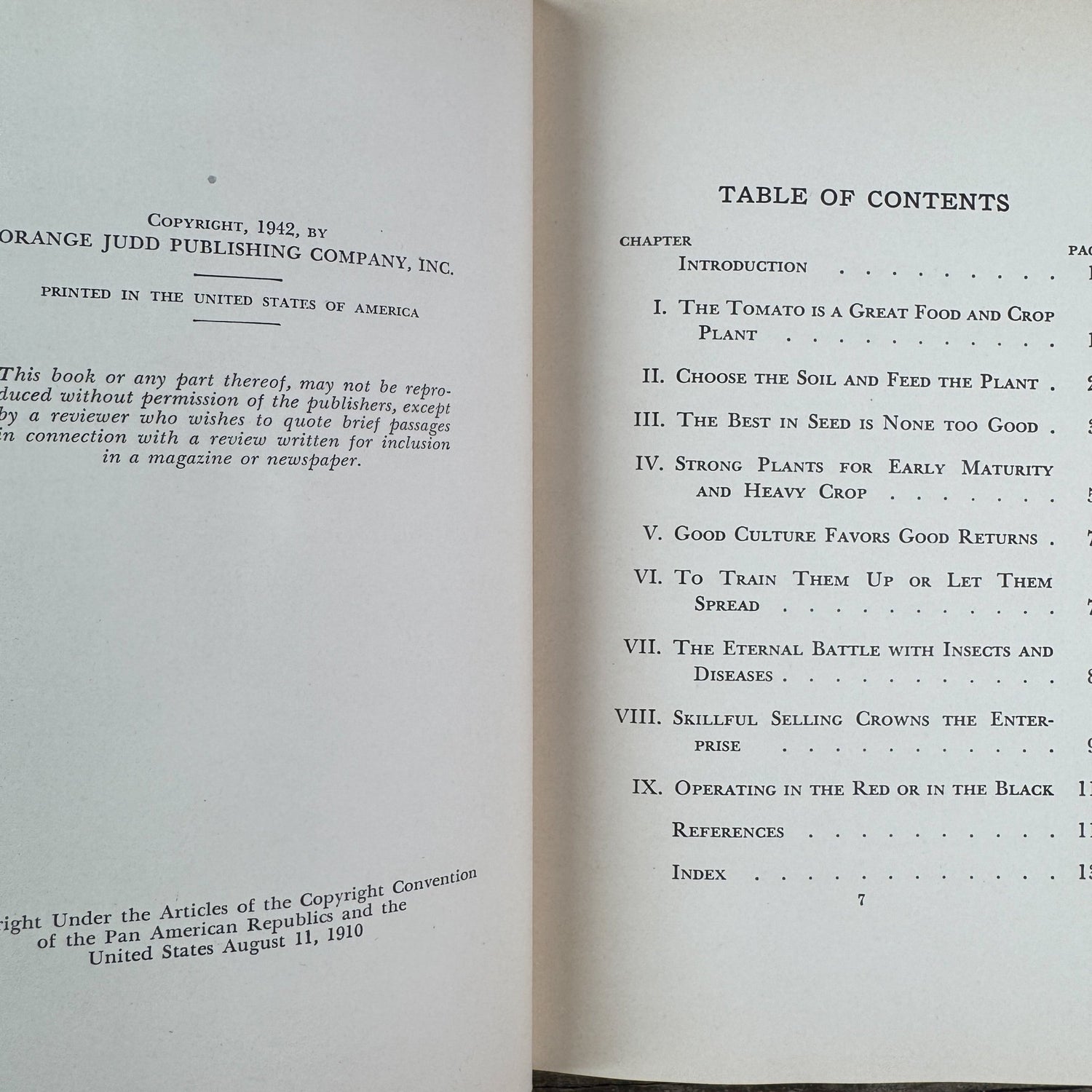 The Tomato, Paul Work, 1949 - Pretty Old Books