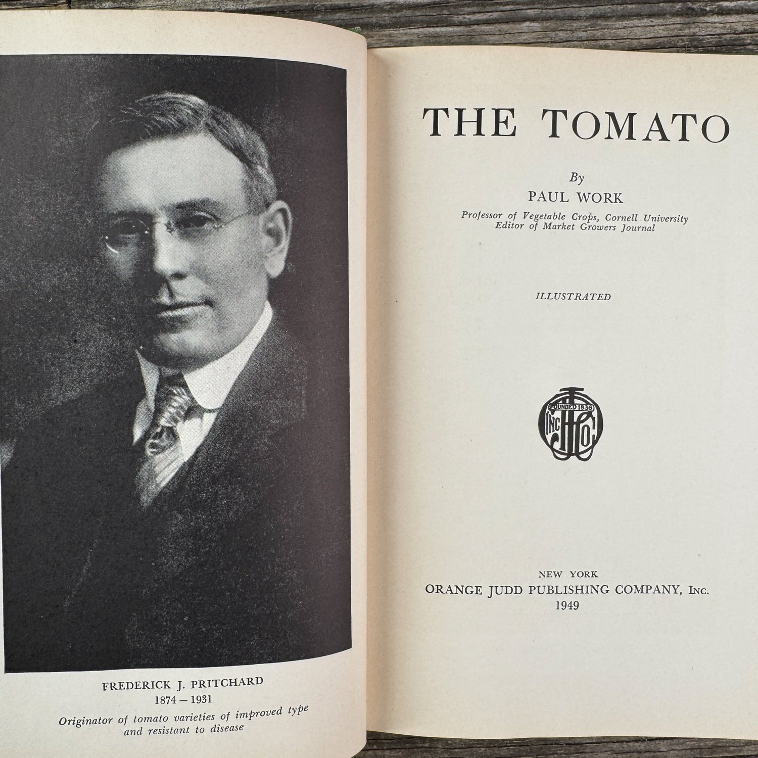 The Tomato, Paul Work, 1949 - Pretty Old Books