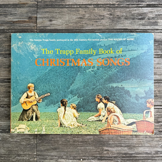 The Trapp Family Book of Christmas Songs, 1950 - Pretty Old Books