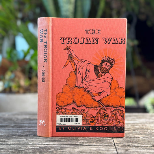The Trojan War, Olivia Coolidge, Young Readers Edition, 1952 Hardcover - Pretty Old Books