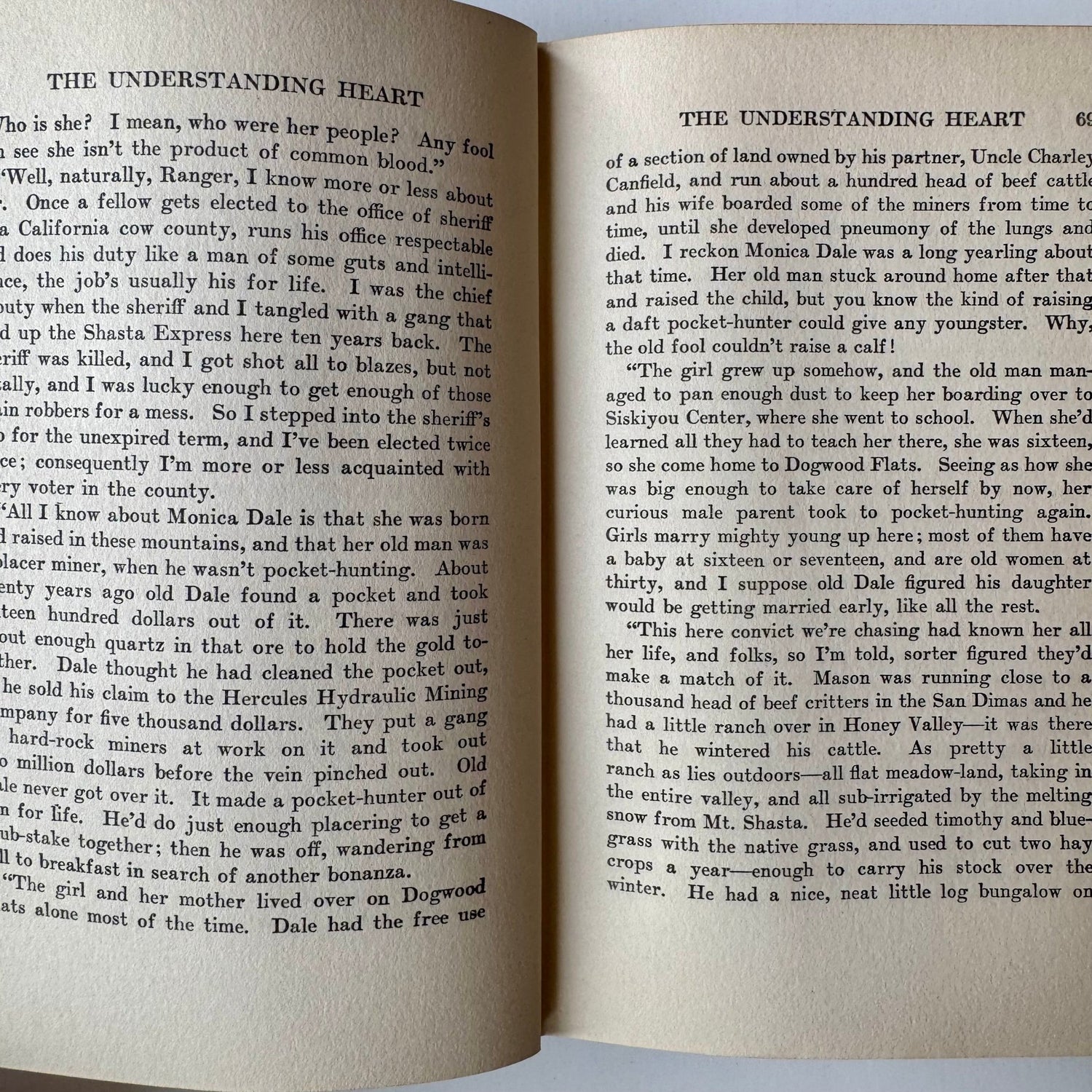 The Understanding Heart, Peter B. Kyne, 1926 - Pretty Old Books