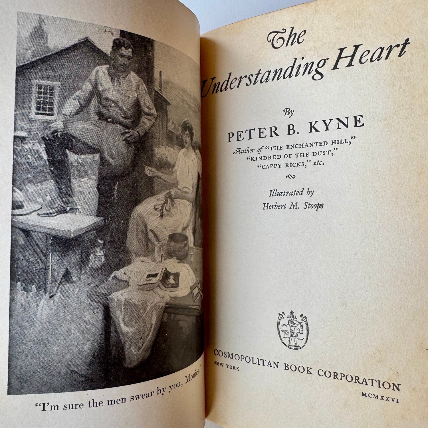 The Understanding Heart, Peter B. Kyne, 1926 - Pretty Old Books