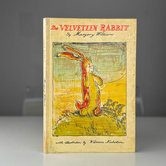 The Velveteen Rabbit, Vintage Hardcover Illustrated Edition - Pretty Old Books