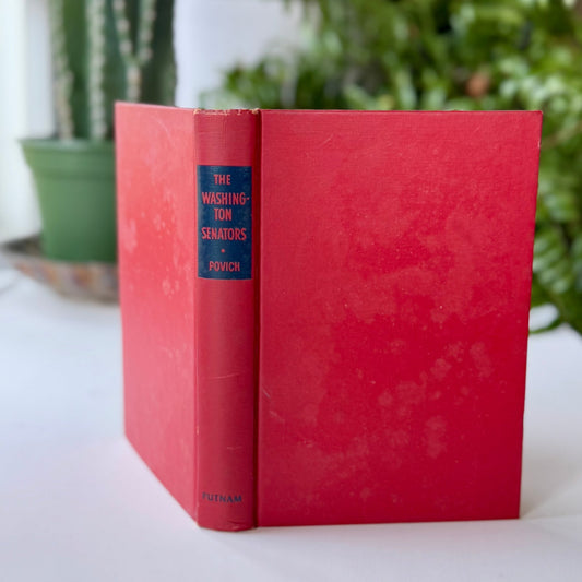The Washington Senators, 1954, Shirley Povich, Illustrated - Pretty Old Books