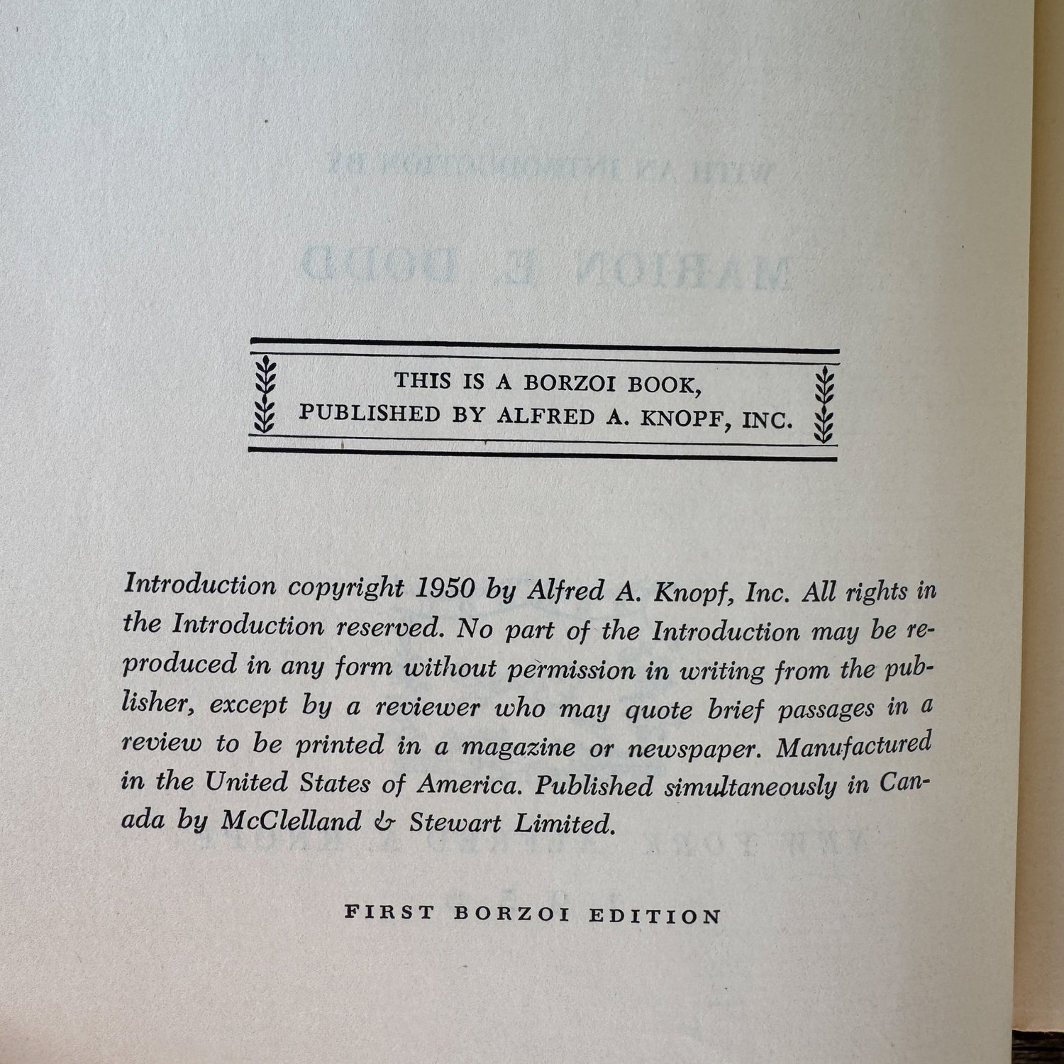 The Way We Live Now, Anthony Trollope, Borzoi 1st Ed, 1950 - Pretty Old Books