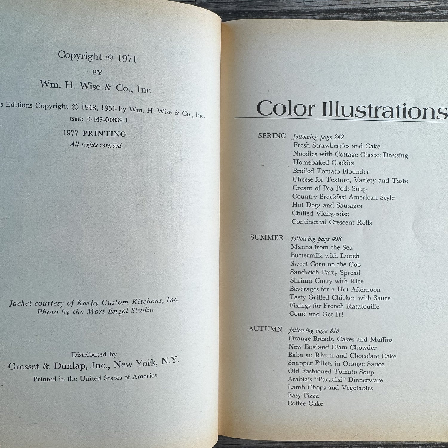 The Wise Encyclopedia of Cookery, 1977 Printing - Pretty Old Books