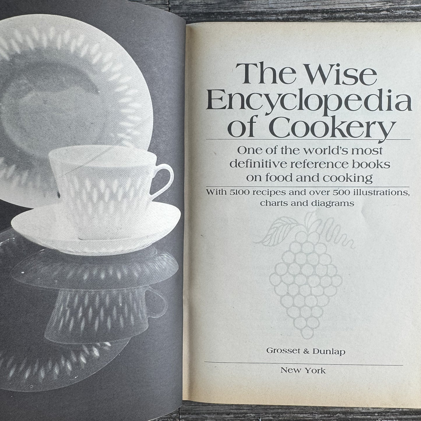 The Wise Encyclopedia of Cookery, 1977 Printing - Pretty Old Books