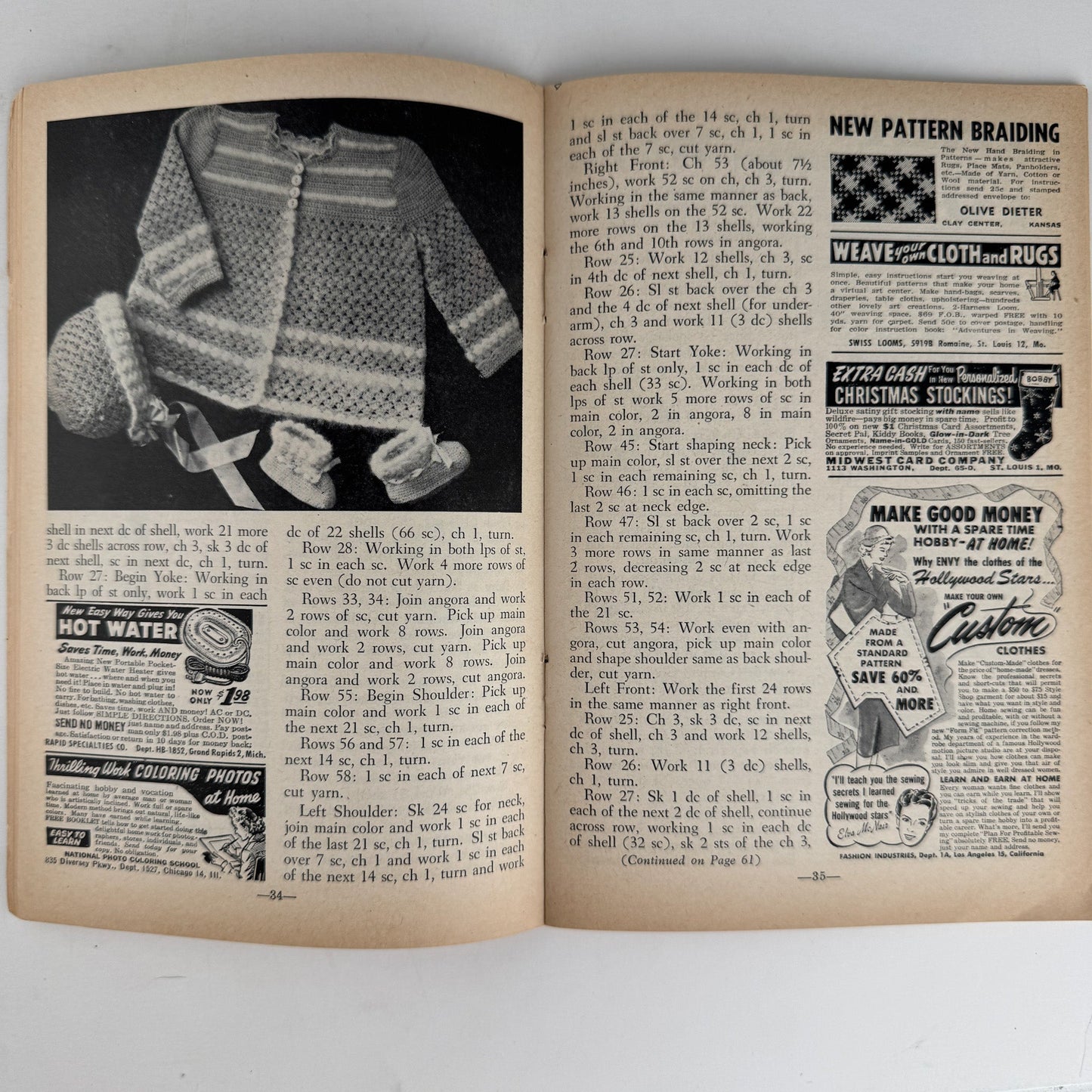 The Workbasket Magazine, Mid - Century 1950s Crafting, Needlepoint, Maker, Knitting, Cooking, Embroidery, Ephemera, Homemaking - Pretty Old Books