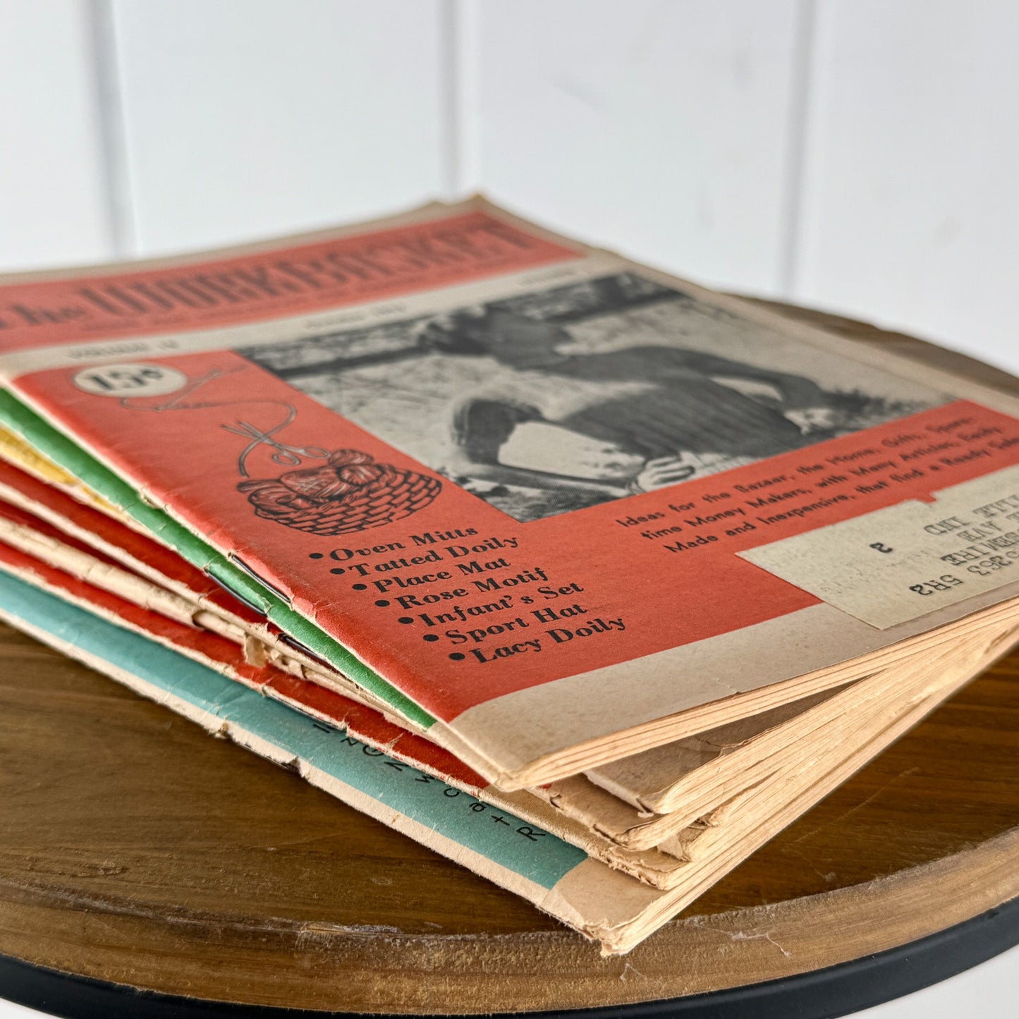 The Workbasket Magazine, Mid - Century 1950s Crafting, Needlepoint, Maker, Knitting, Cooking, Embroidery, Ephemera, Homemaking - Pretty Old Books