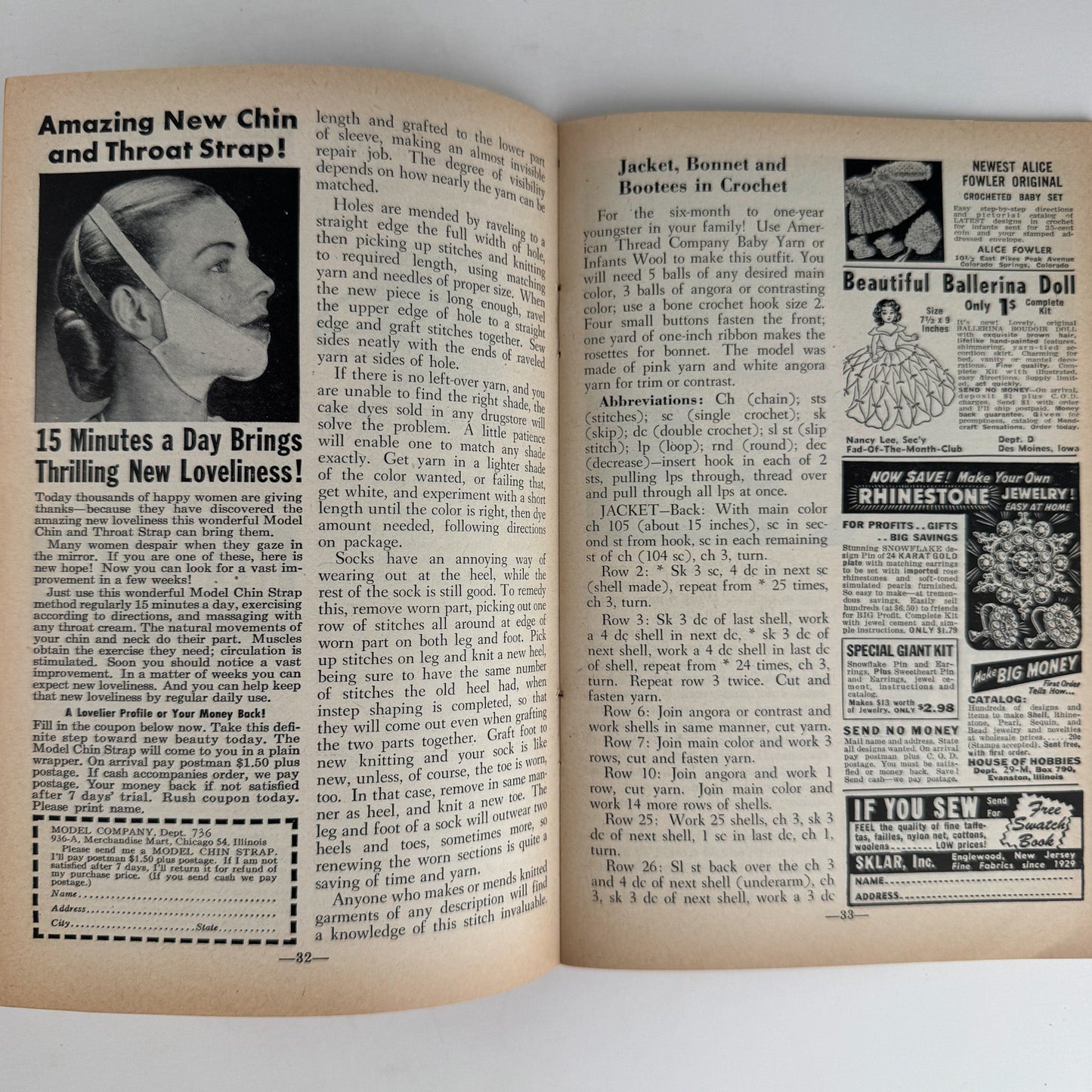 The Workbasket Magazine, Mid - Century 1950s Crafting, Needlepoint, Maker, Knitting, Cooking, Embroidery, Ephemera, Homemaking - Pretty Old Books