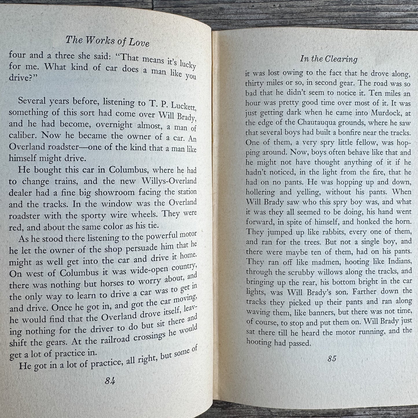 The Works of Love, Wright Morris, 1949 First Edition - Pretty Old Books