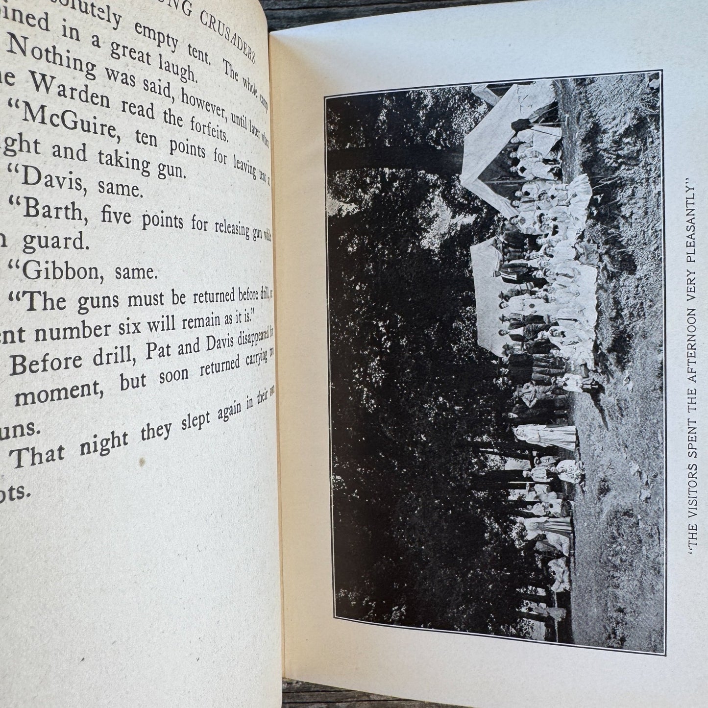 The Young Crusaders, George P. Atwater, 1911, Story of a Boys Camp - Pretty Old Books
