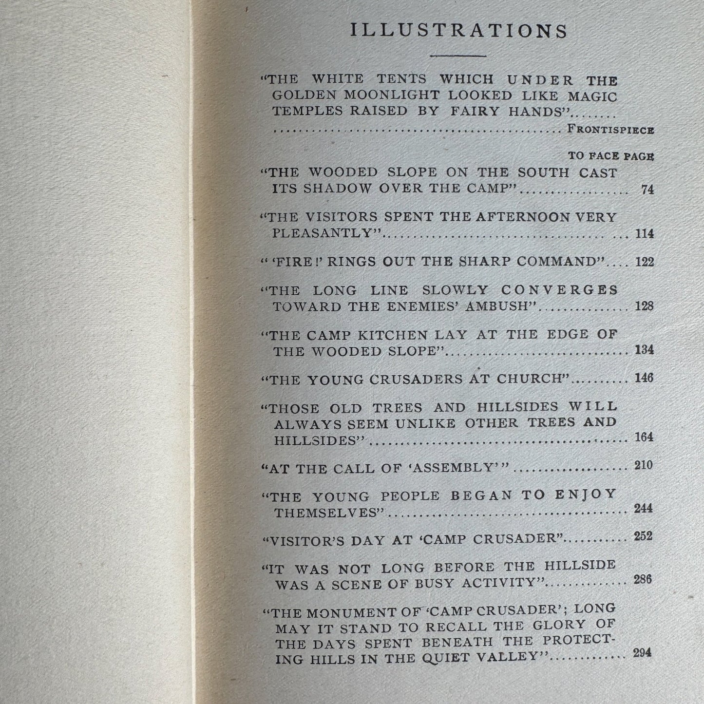 The Young Crusaders, George P. Atwater, 1911, Story of a Boys Camp - Pretty Old Books
